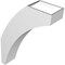 Ekena Millwork 5 1/2-in. W x 18-in. D x 26-in. H Thorton Architectural Grade PVC Knee Brace BRCP055X18X26THR - alternate 5